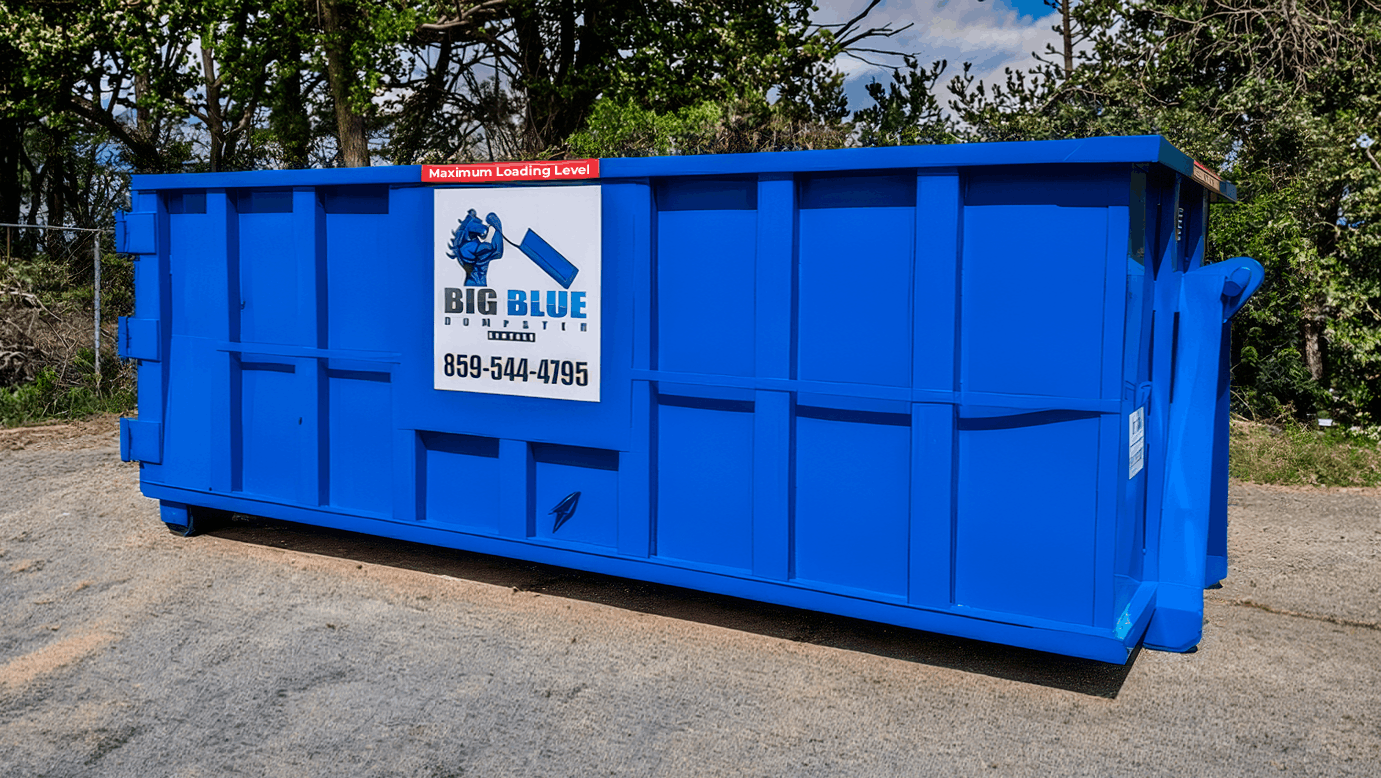 Big Blue Dumpster logo