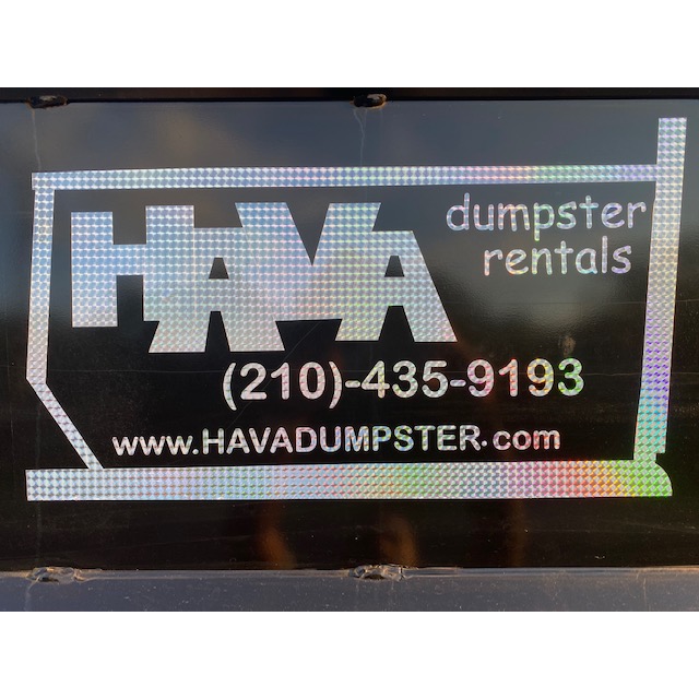 HAVA Dumpster logo