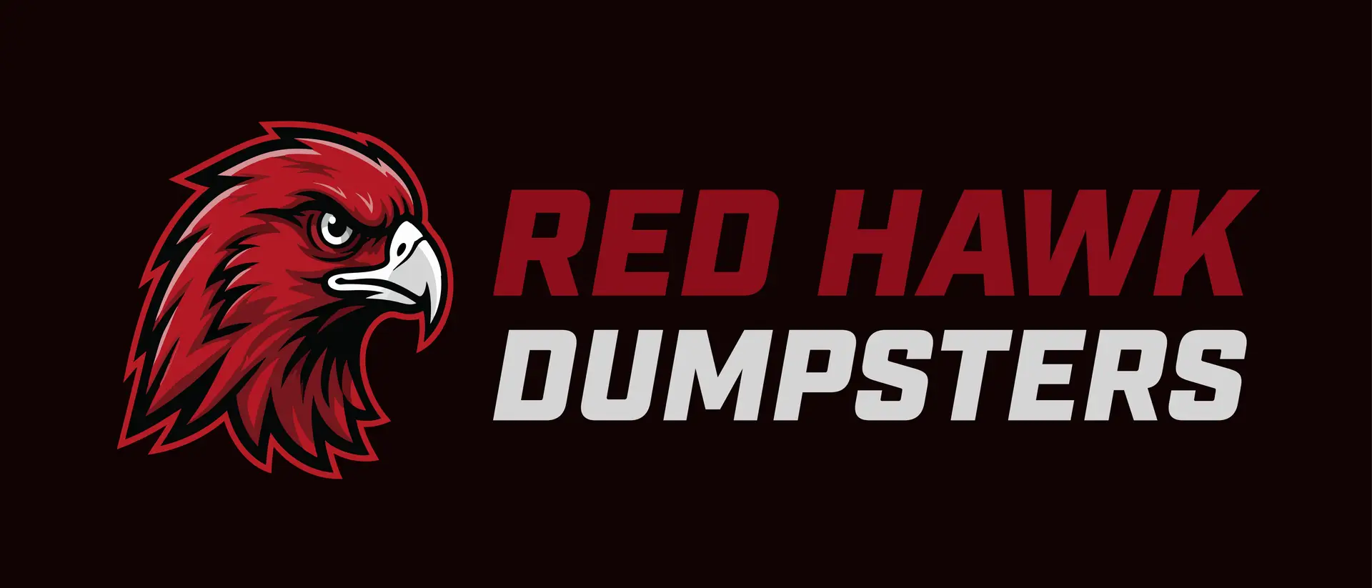 Red Hawk Dumpsters logo