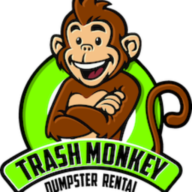 Trash Monkey Dumpster Rental logo